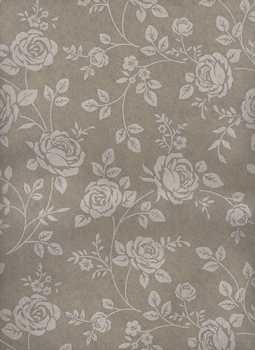 Filz Rosen beige, Vintage